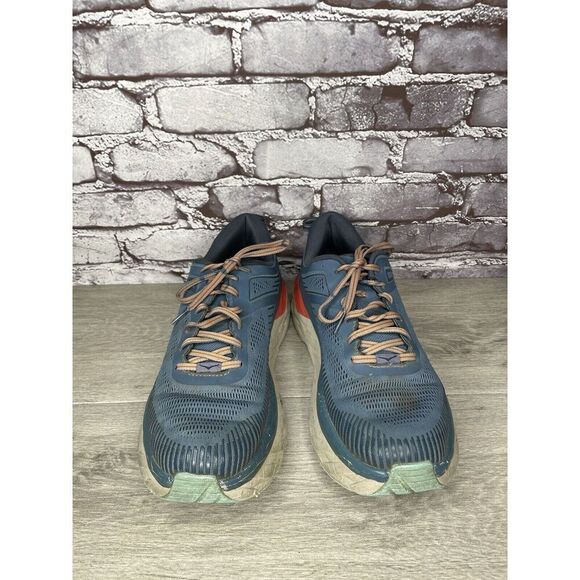 Hoka One One Bondi 7 110518 RTOS Blue Synthetic Running Shoes Men 10.5 US/44 2/3 main image 15